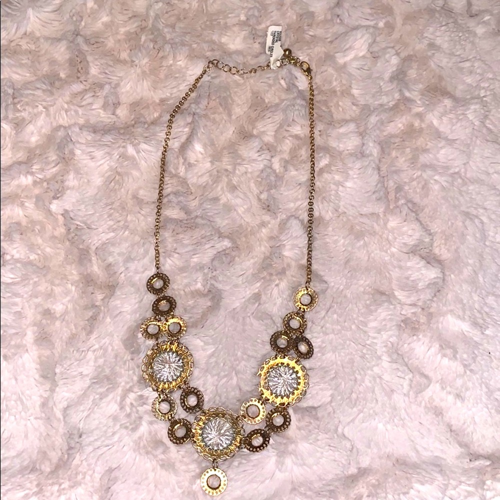Crystal Threaded Necklace - Picture 3 of 3